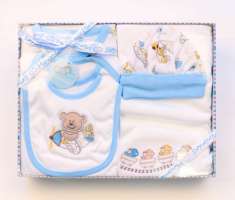 SET SOFTBLUE BEAR ROCKET/5PCS